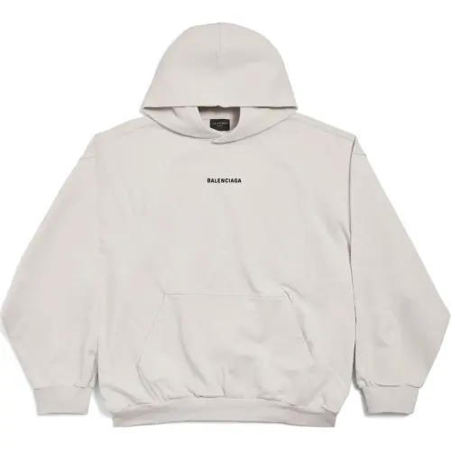 Balenciaga Sweatshirt Regular Unisex Gray White