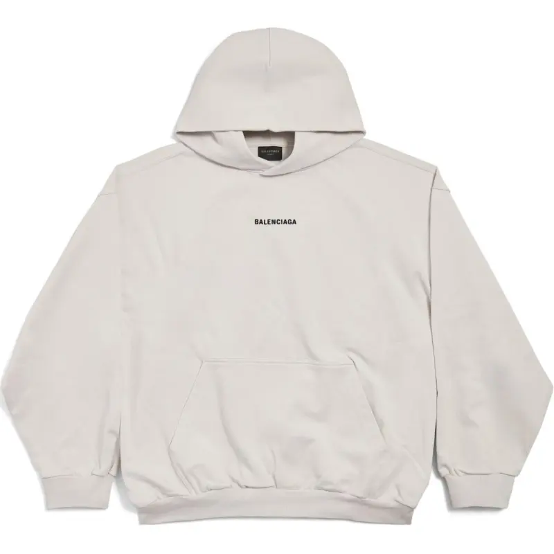 Balenciaga Sweatshirt Regular Unisex Gray White