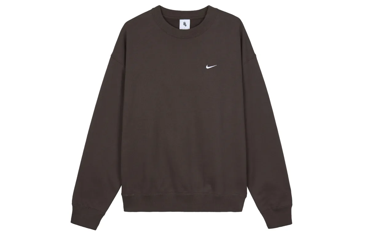 Nike Solo Swoosh Sweatshirt Men's Brown