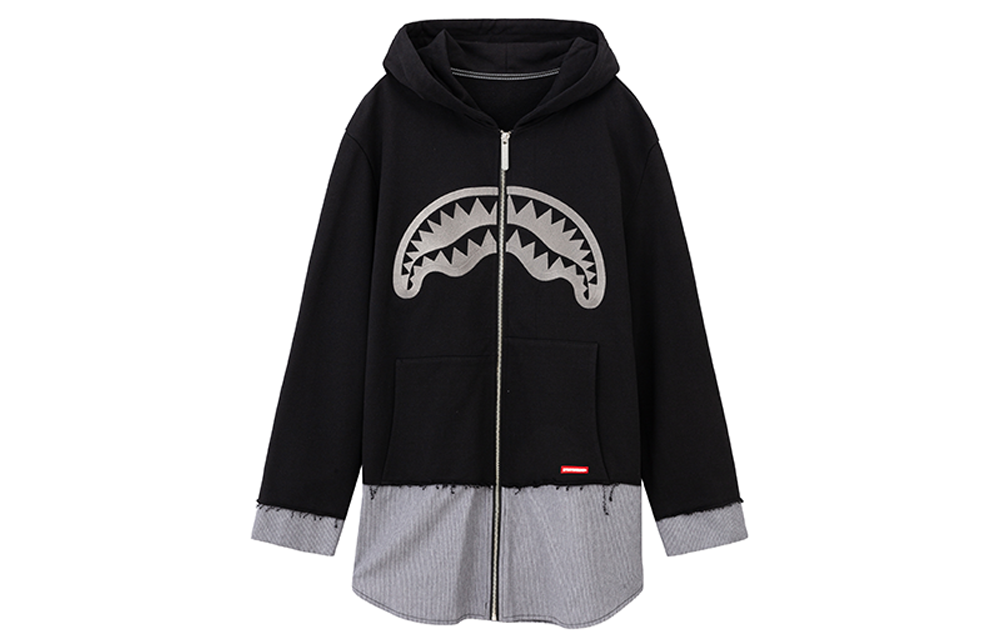 Худи SPRAYGROUND (черно-серое)