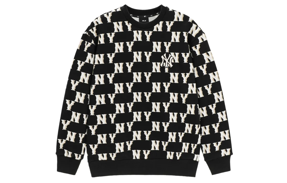 MLB New York Yankees Sweatshirt Unisex Black