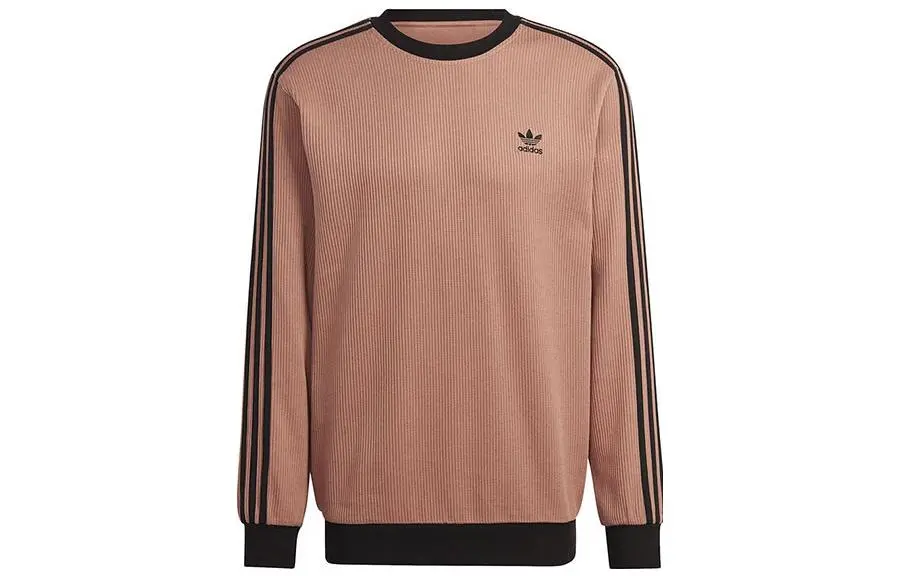 Adidas Originals Adidas Originals American Retro Sweatshirts Men's Umber Crew Neck Moderate Regular