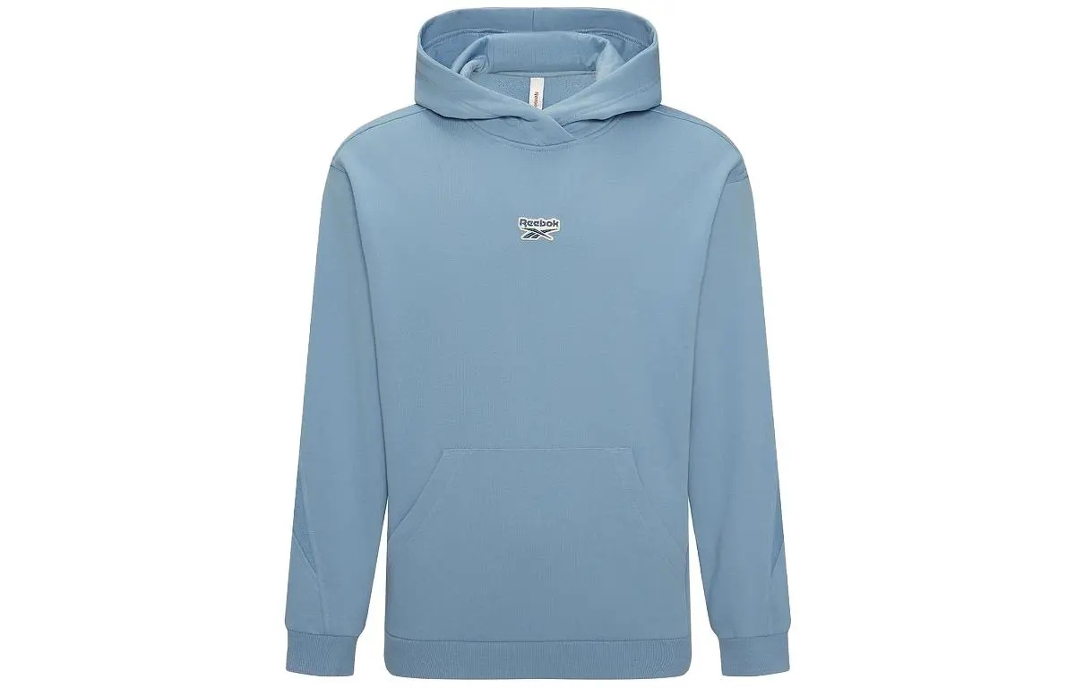 Reebok Sweatshirts Unisex Blue Hooded (Non-detachable) Moderate Other
