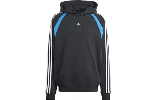 Adidas Logo-embroidered Cotton Hoodie