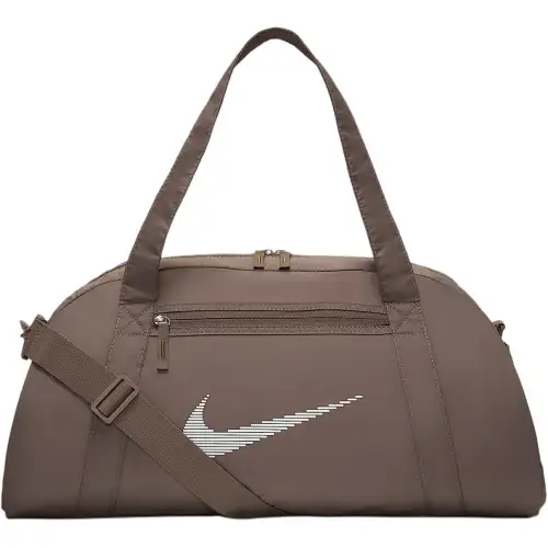 Nike Sports foldable sports bag for leisure with zipper, one-shoulder bag, white travel bag for men and women, for beloved