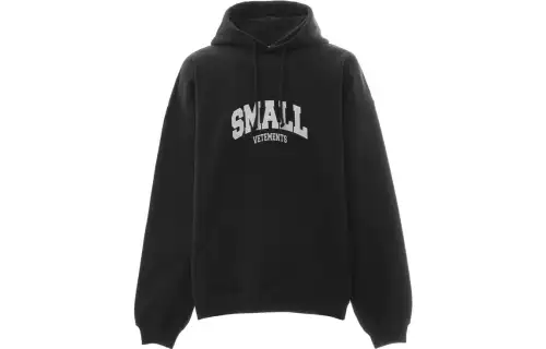 Vetements Small Logo Printed Hoodie