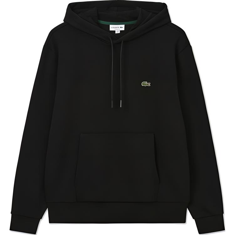 Мужское худи LACOSTE LACOSTE (черное)