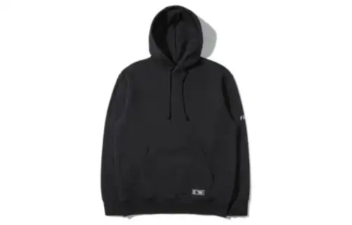 FILA Sweatshirts Unisex Black Hooded Moderate