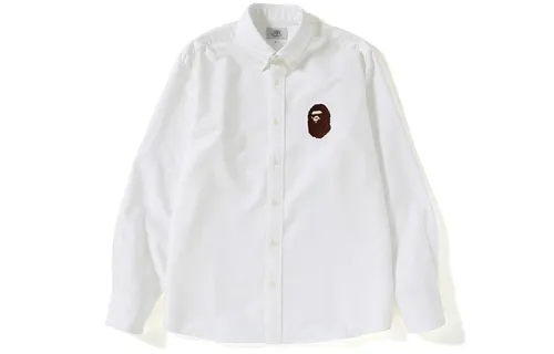 A BATHING APE Bape Shirts Unisex Lapel Moderate Other