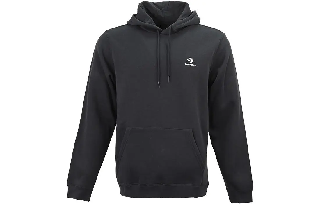 Converse Go To Embroidered Star Chevron Standard Fit Fleece Hoodie