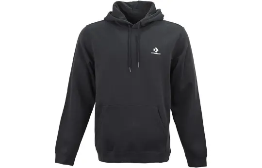 Converse Go To Embroidered Star Chevron Standard Fit Fleece Hoodie