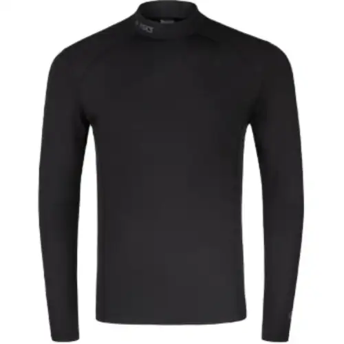ASICS T Shirts Men's Black Half Turtleneck Moderate