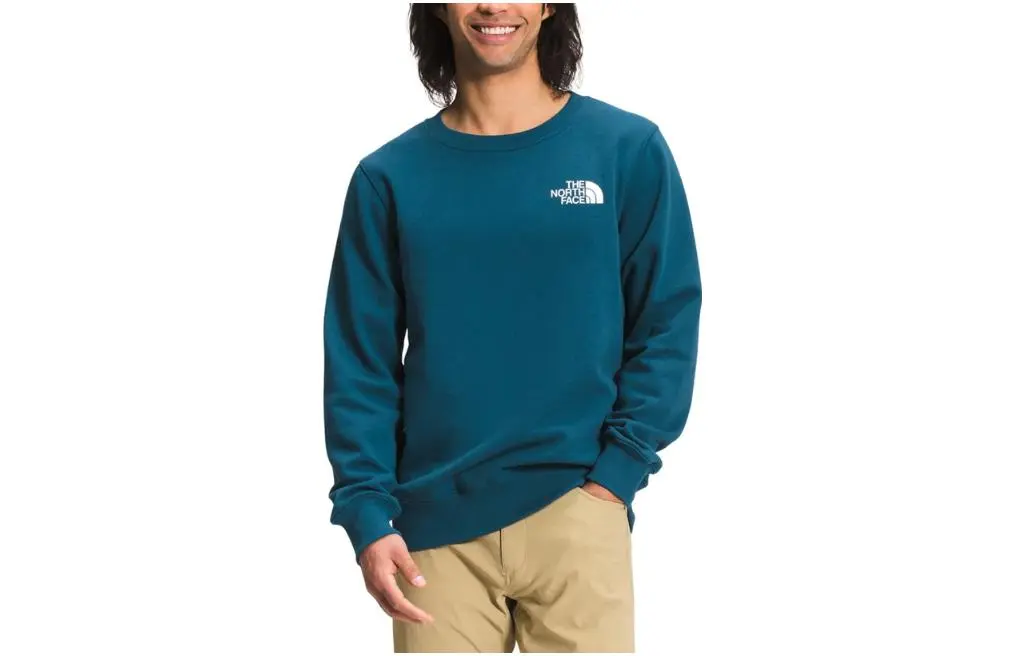 THE NORTH FACE Sweatshirts Men's Navy Blue Crew Neck Moderate Regular