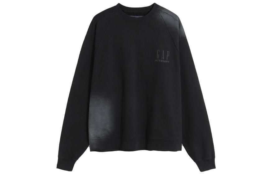 Худи GAP x attempt (черное)