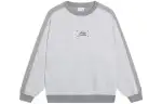 Li Ning Sports Life Collection Sweatshirts Men's Gray Crew Neck Moderate Regular