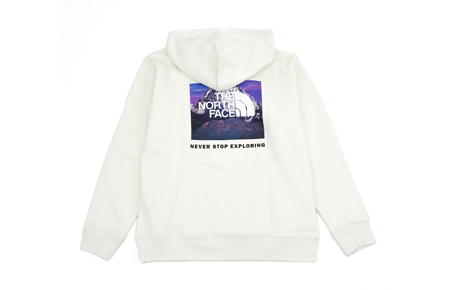 Худи The North Face (молочно-белое)