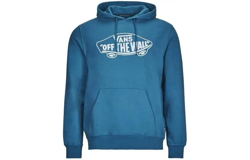 Vans Sweatshirts Men's Blue Hooded Moderate Regular