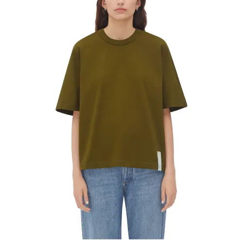 Bottega Veneta FW24 T-Shirt Women's Olive Green