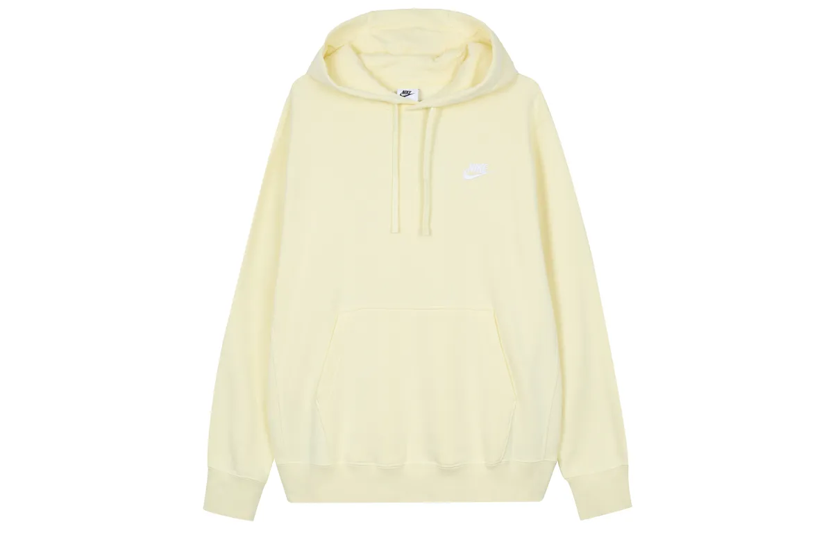 Nike Sweatshirts Men's White Hooded Moderate Regular