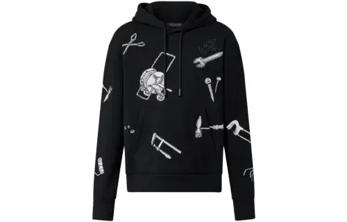LOUIS VUITTON Sweatshirt Men's Black