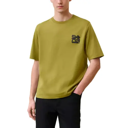HERMES T Shirt Men's Fennel Green