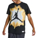 Jordan T Shirts Men's Black Crew Neck