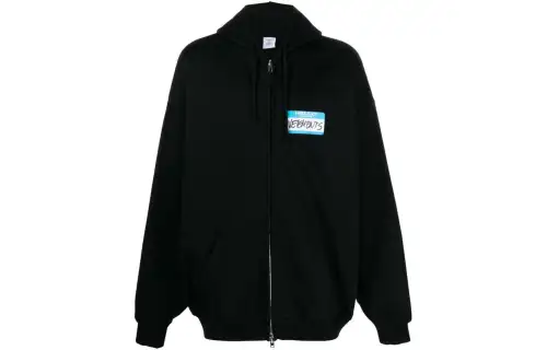 Vetements Sweatshirt Men's Black