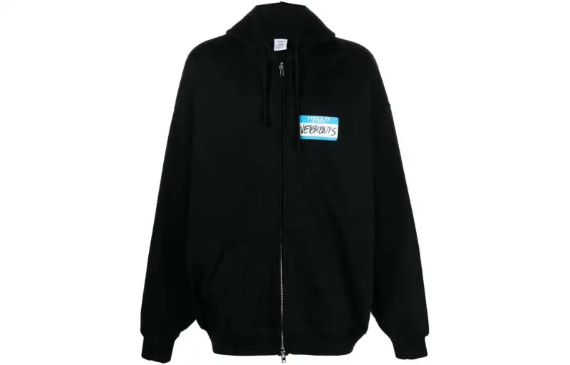 Vetements Sweatshirt Men's Black