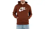 Nike Sweatshirts Men's Brown Hooded Moderate Other