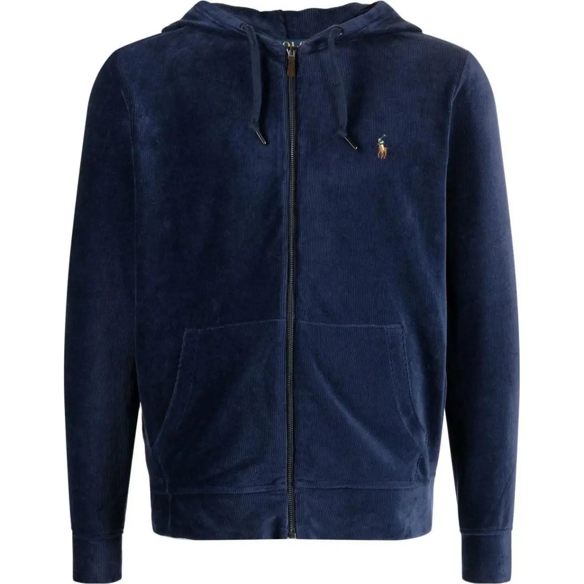 Polo Ralph Lauren corduroy zip-up hoodie