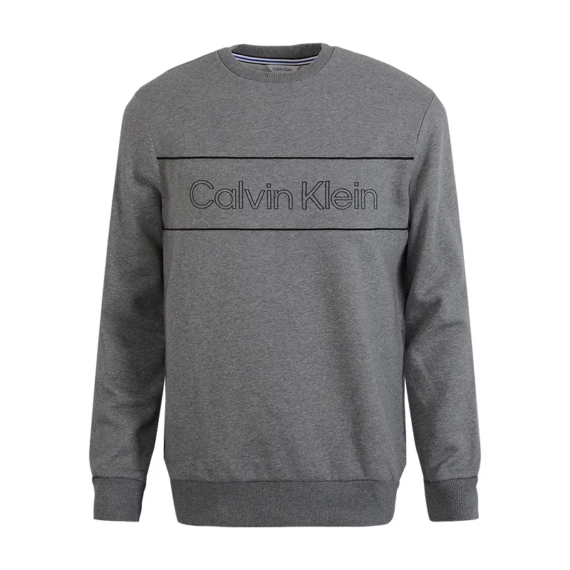 Calvin Klein Sweatshirts Men's Crew Neck Moderate Straight Fit