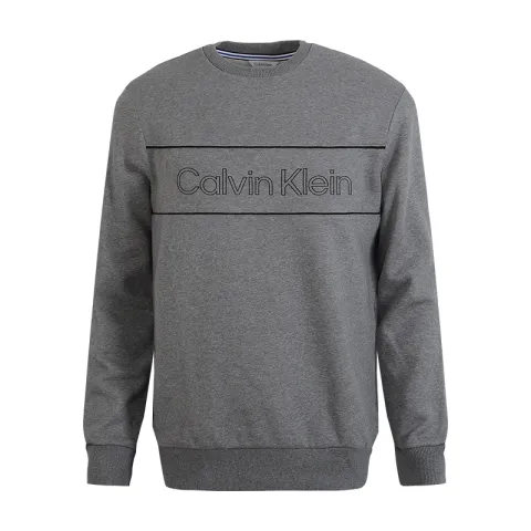 Calvin Klein Sweatshirts Men's Crew Neck Moderate Straight Fit