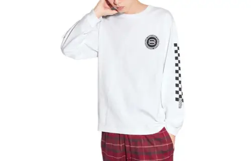 UNIQLO Sweatshirts Unisex White Crew Neck Moderate Regular