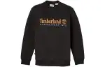 Timberland Sweatshirts Men's Black Crew Neck Moderate Regular