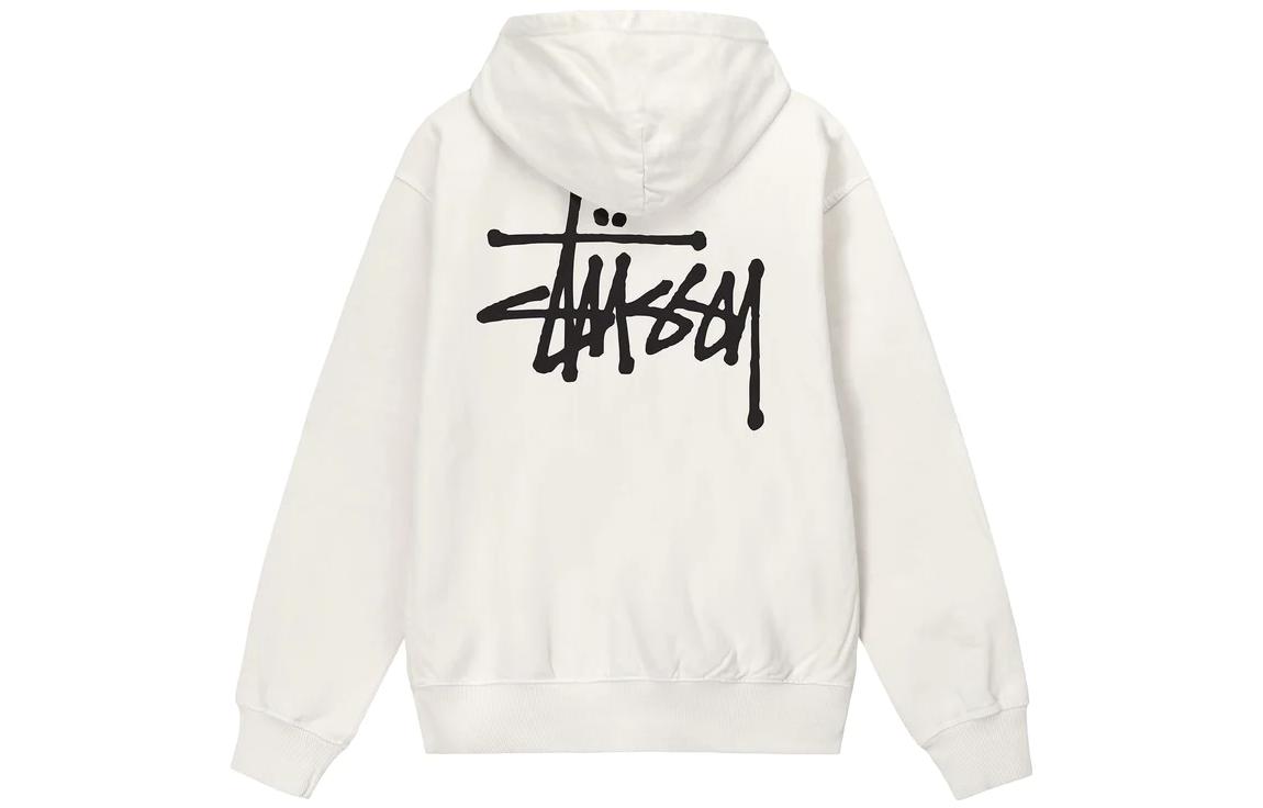 Худи Stussy Basic Pigment Dyed (черное)