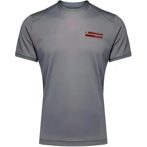 PRADA T Shirts Men's Dark Gray Crew Neck