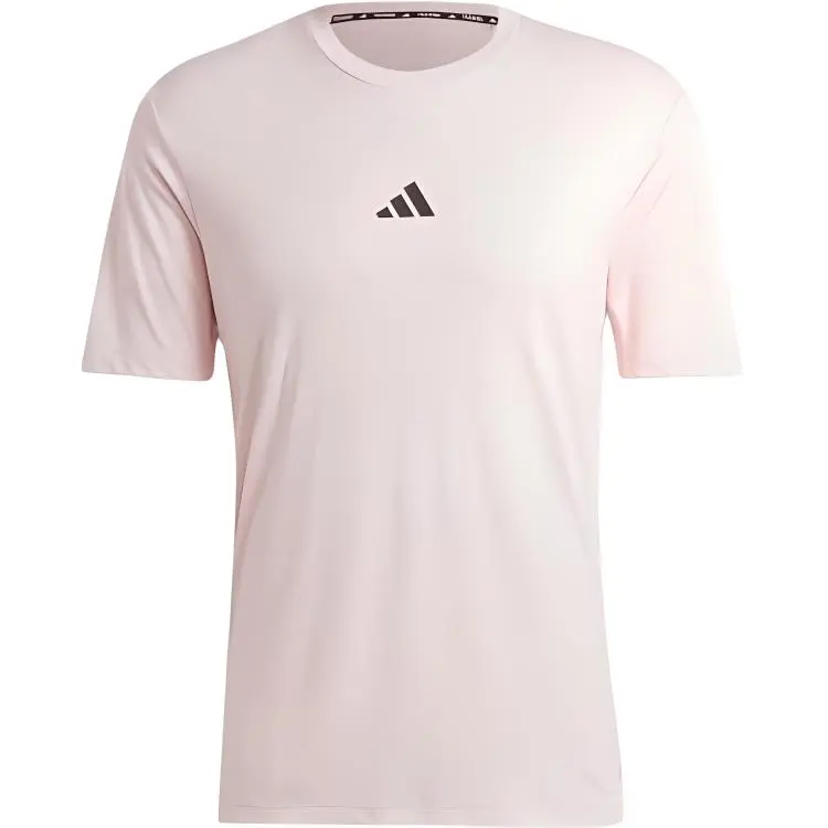 Adidas T Shirt Men's Sand Pink/Black