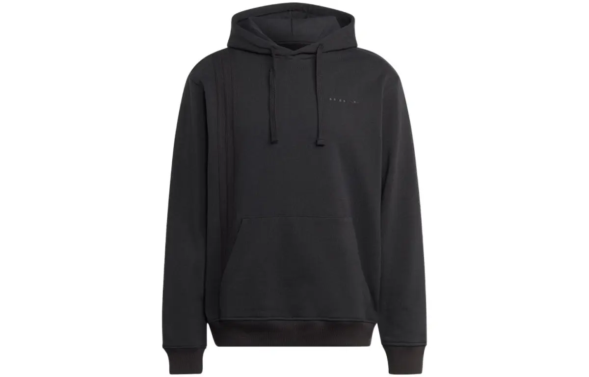 Adidas Sweatshirts Men's Gray Hooded Moderate Regular