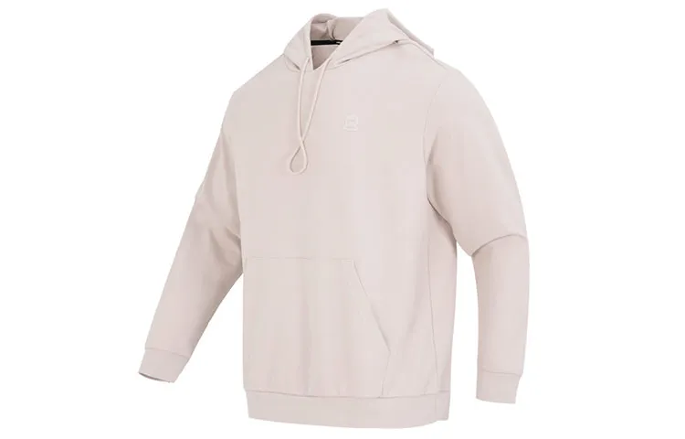 Adidas Sweatshirts Men's Gray White Hooded Moderate Straight Fit