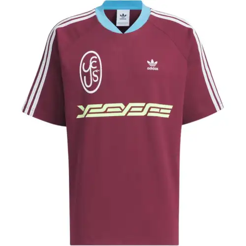 Adidas Originals x YESEYESEE BS TEAM T Shirt Men's Victory Scarlet