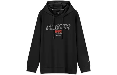 Skechers Sweatshirts Men's Carbon Black Hooded Moderate Other