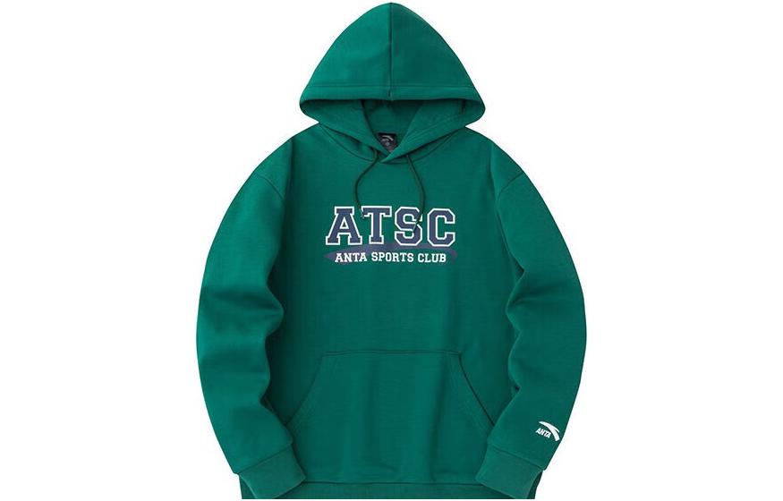 Мужское худи Anta Hoodie (зеленое)