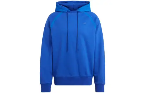 Adidas Originals Sweatshirts Men's Blue Hooded Moderate Regular