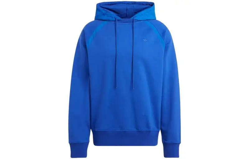 Adidas Originals Sweatshirts Men's Blue Hooded Moderate Regular