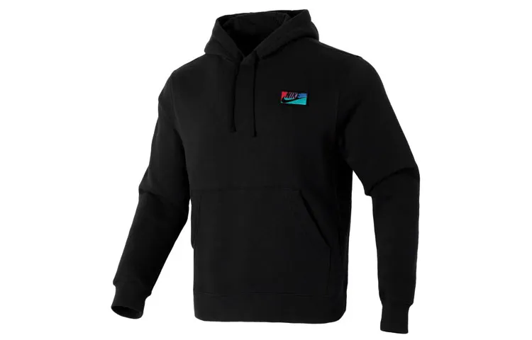 Nike Sweatshirts Men's Black Hooded (Non-detachable) Moderate Other