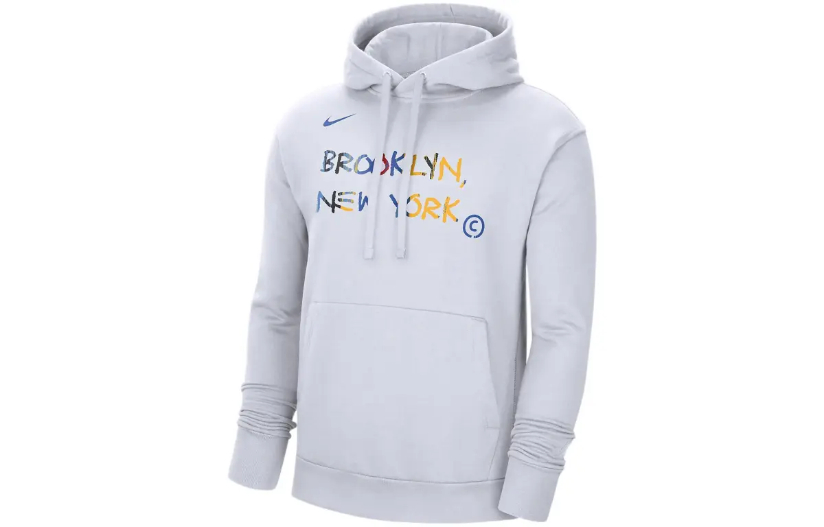 Nike Sweatshirts Men's White Hooded Thickened Regular