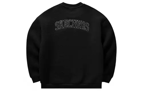 Skechers Colorful Sweatshirts Unisex Crew Neck Moderate Regular