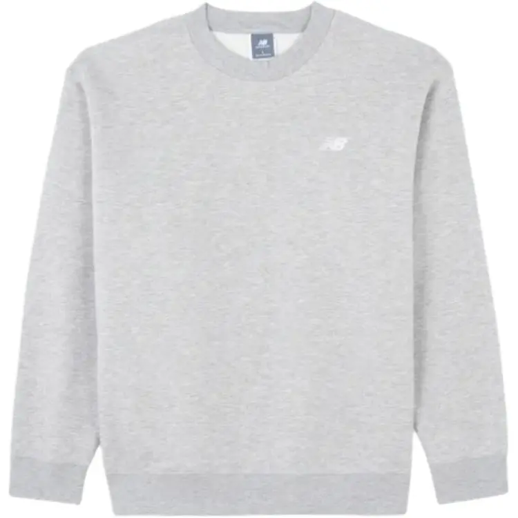 New Balance Sport Essentials Fleece Crew Sweatshirt Men's Gray