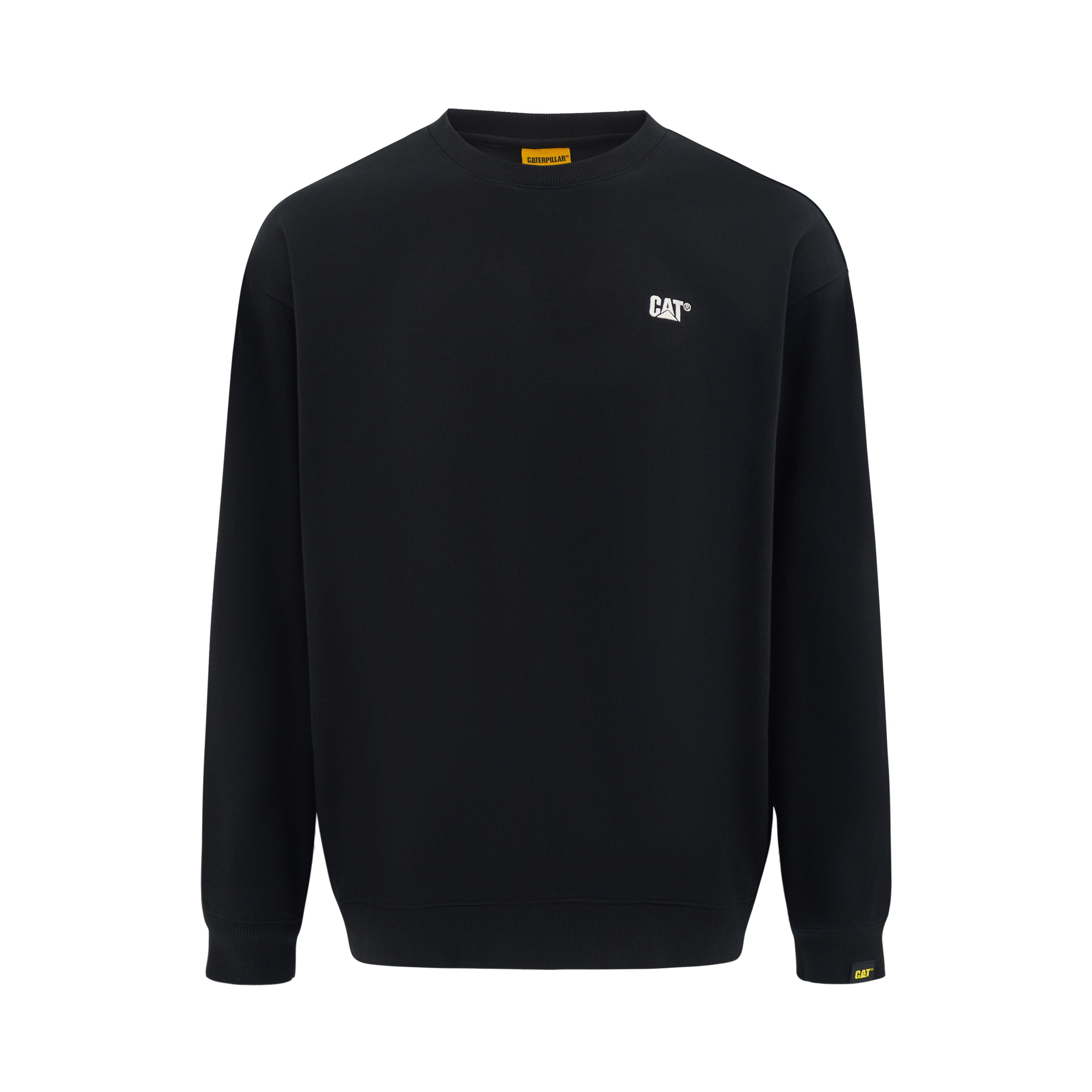 Мужской свитшот CAT FW24 logo (серый)