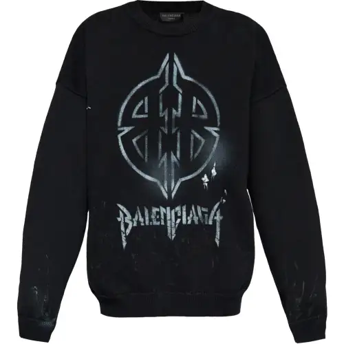 Balenciaga logo-print sweatshirt